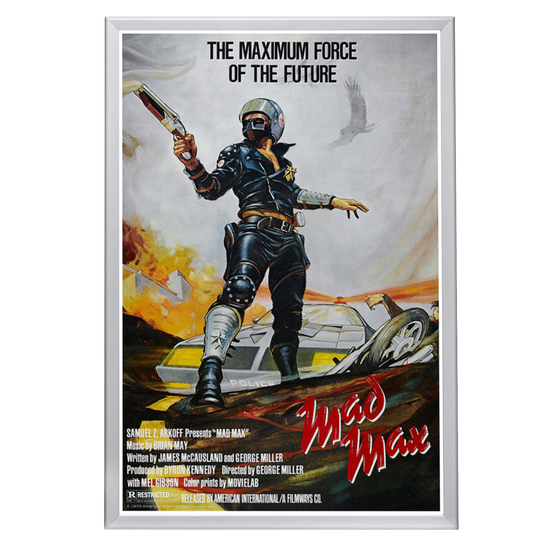 "Mad Max" (1979) Framed Movie Poster