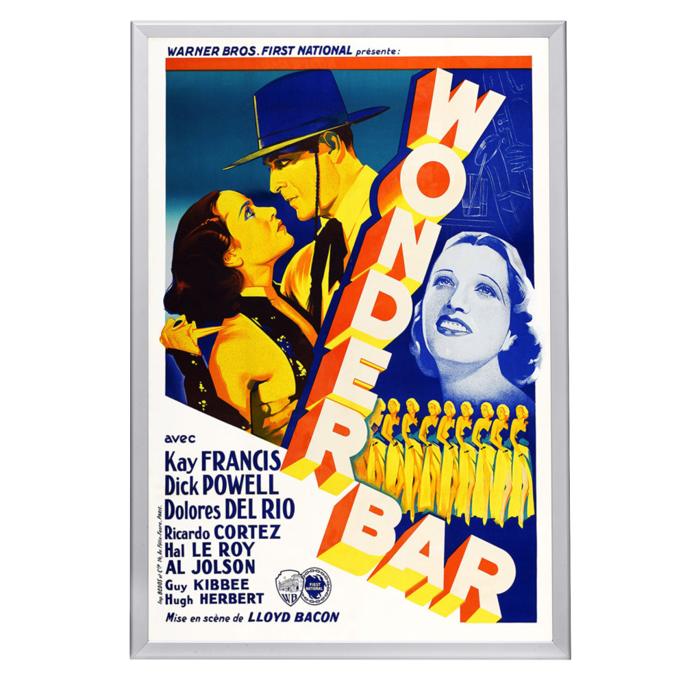 "Wonder Bar" (1934) Framed Movie Poster