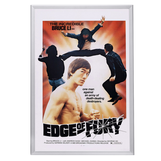 "Edge Of Fury" (1978) Framed Movie Poster