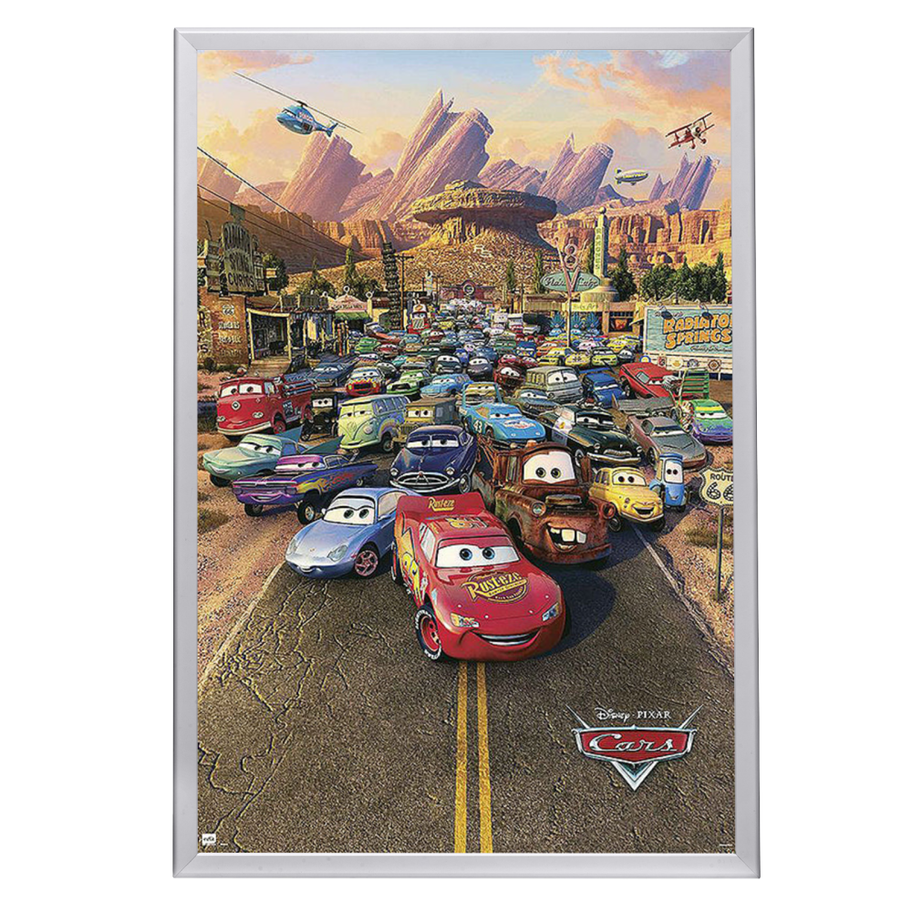 "Cars" (2006) Framed Movie Poster