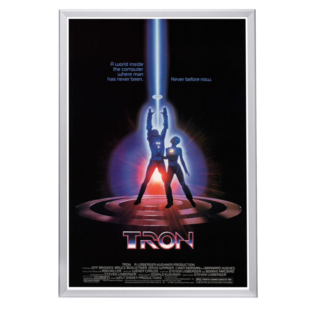 "Tron" (1982) Framed Movie Poster