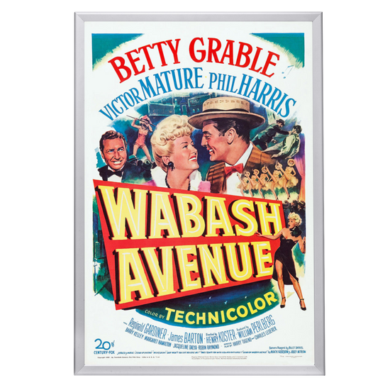 "Wabash Avenue" (1950) Framed Movie Poster