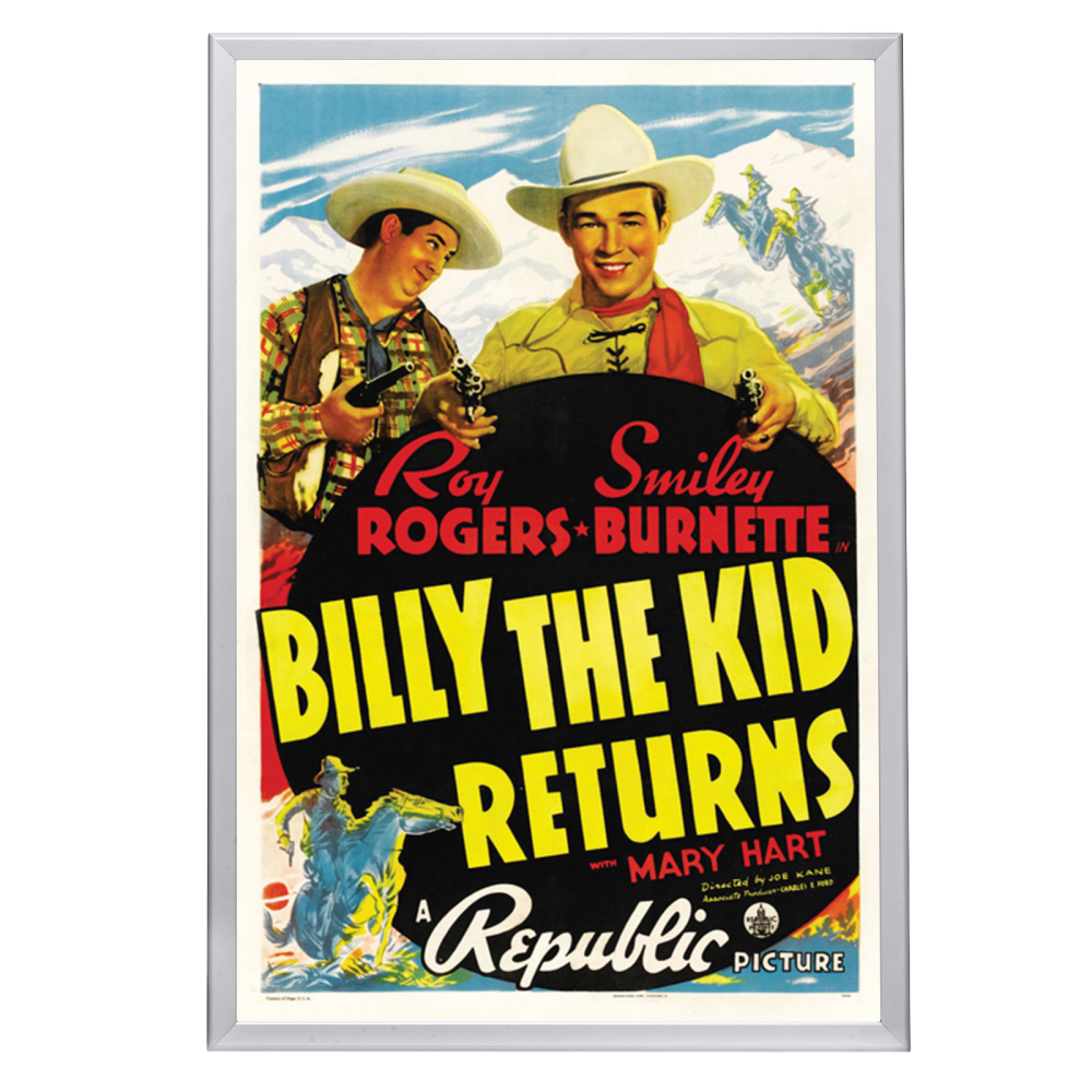 "Billy The Kid Returns" (1938) Framed Movie Poster