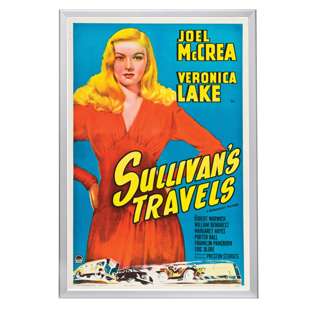 "Sullivan's Travels" (1941) Framed Movie Poster