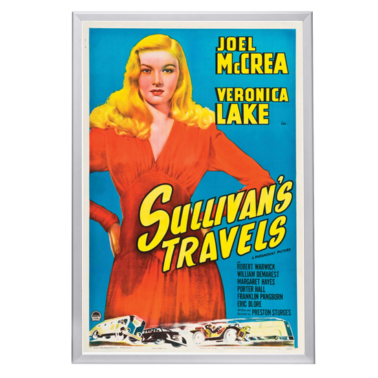 "Sullivan's Travels" (1941) Framed Movie Poster