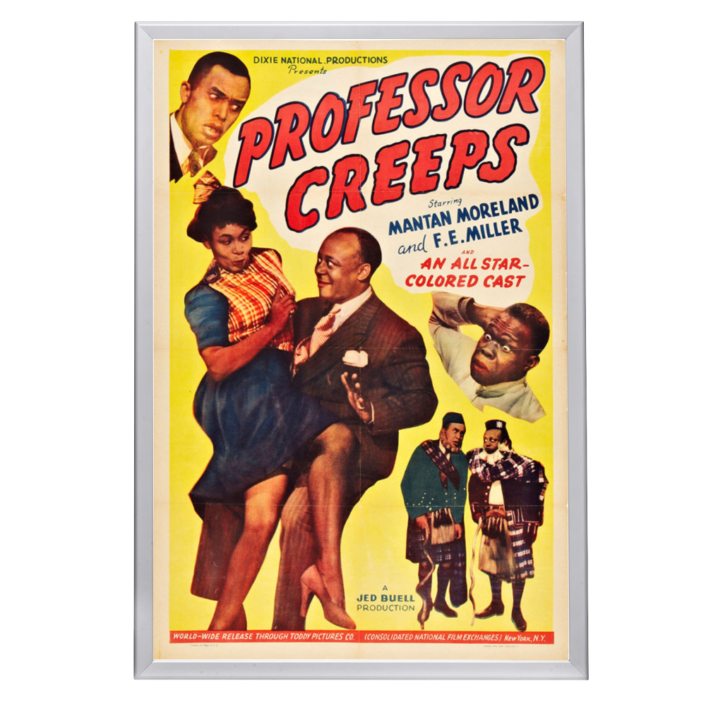 "Professor Creeps" (1942) Framed Movie Poster