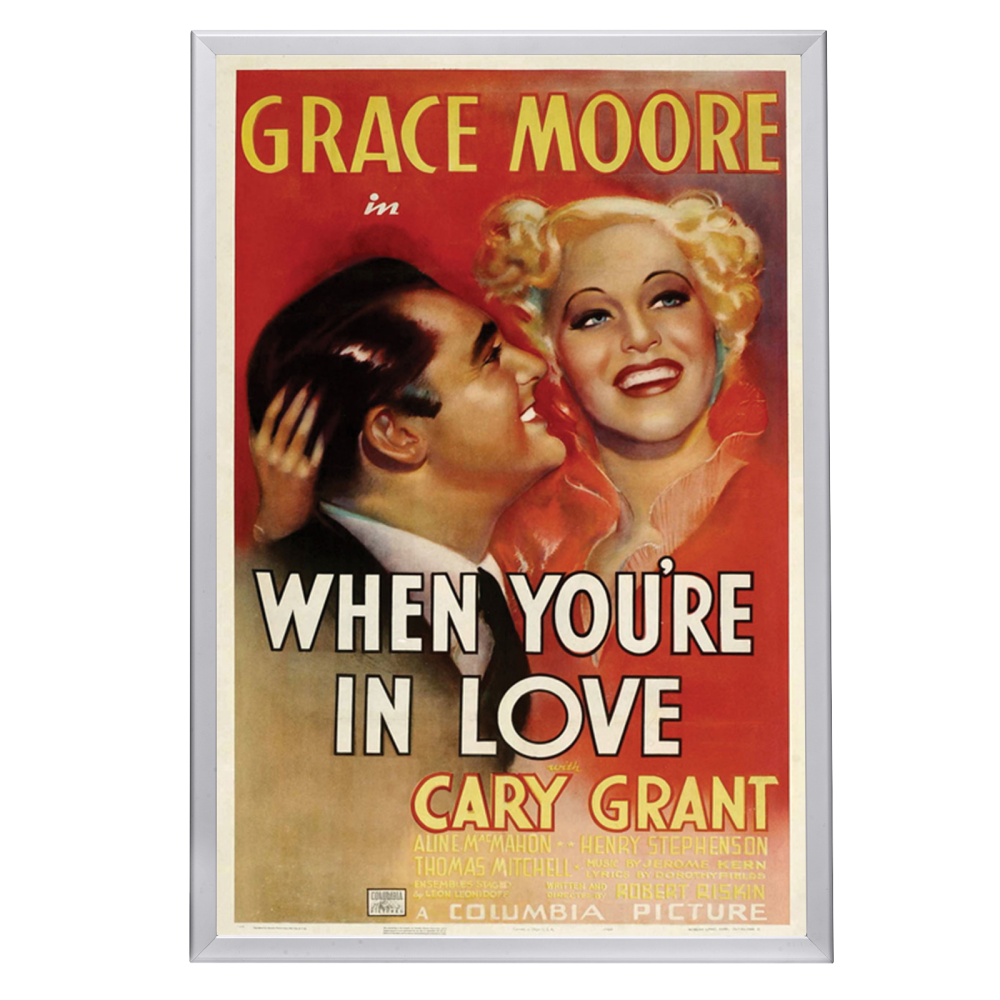 "When You're In Love" (1937) Framed Movie Poster