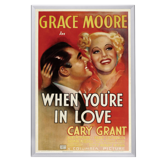 "When You're In Love" (1937) Framed Movie Poster