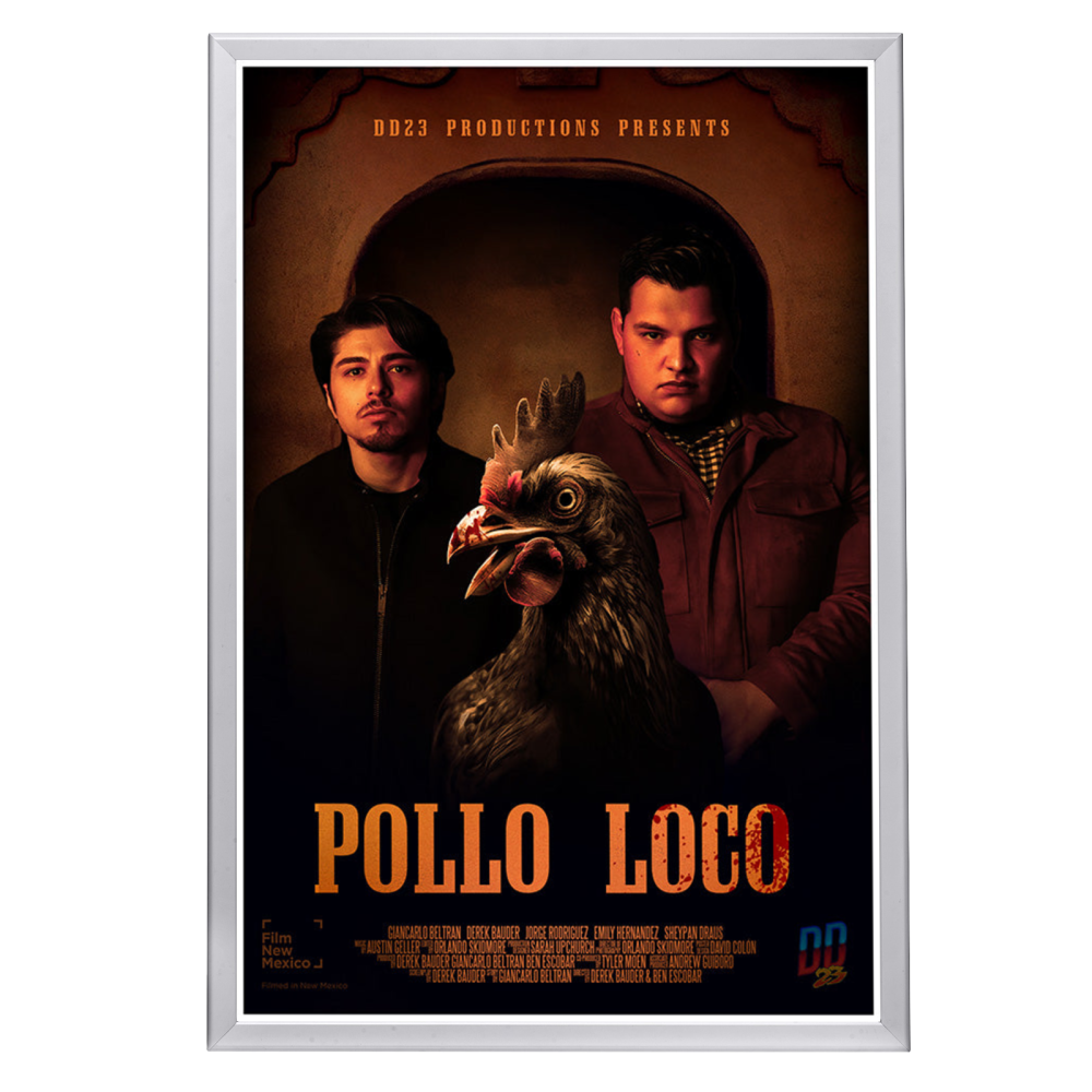 "Pollo Loco" (2023) Framed Movie Poster