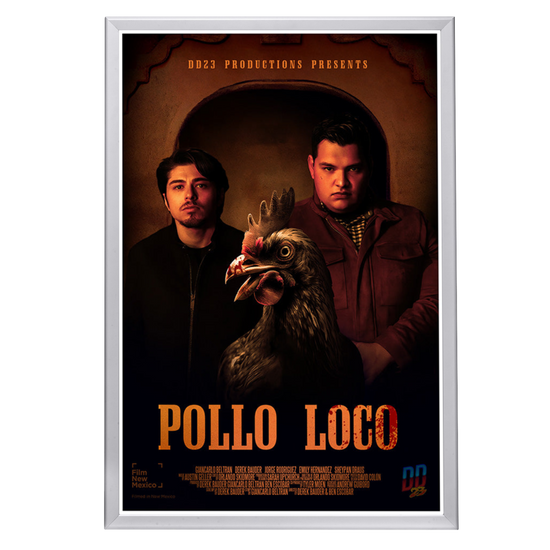 "Pollo Loco" (2023) Framed Movie Poster