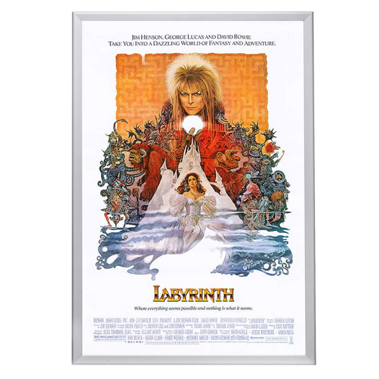 "Labyrinth" (1986) Framed Movie Poster