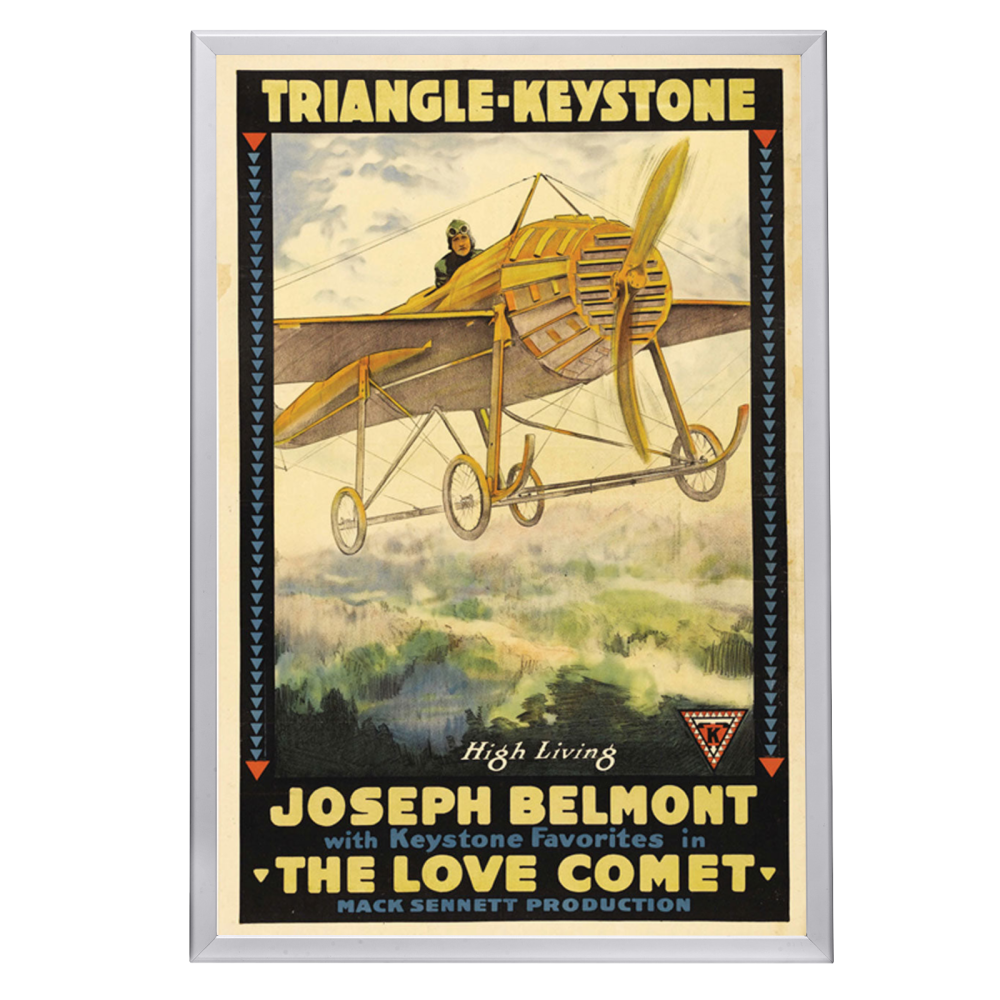"Love Comet" (1916) Framed Movie Poster