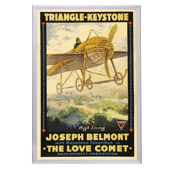 "Love Comet" (1916) Framed Movie Poster