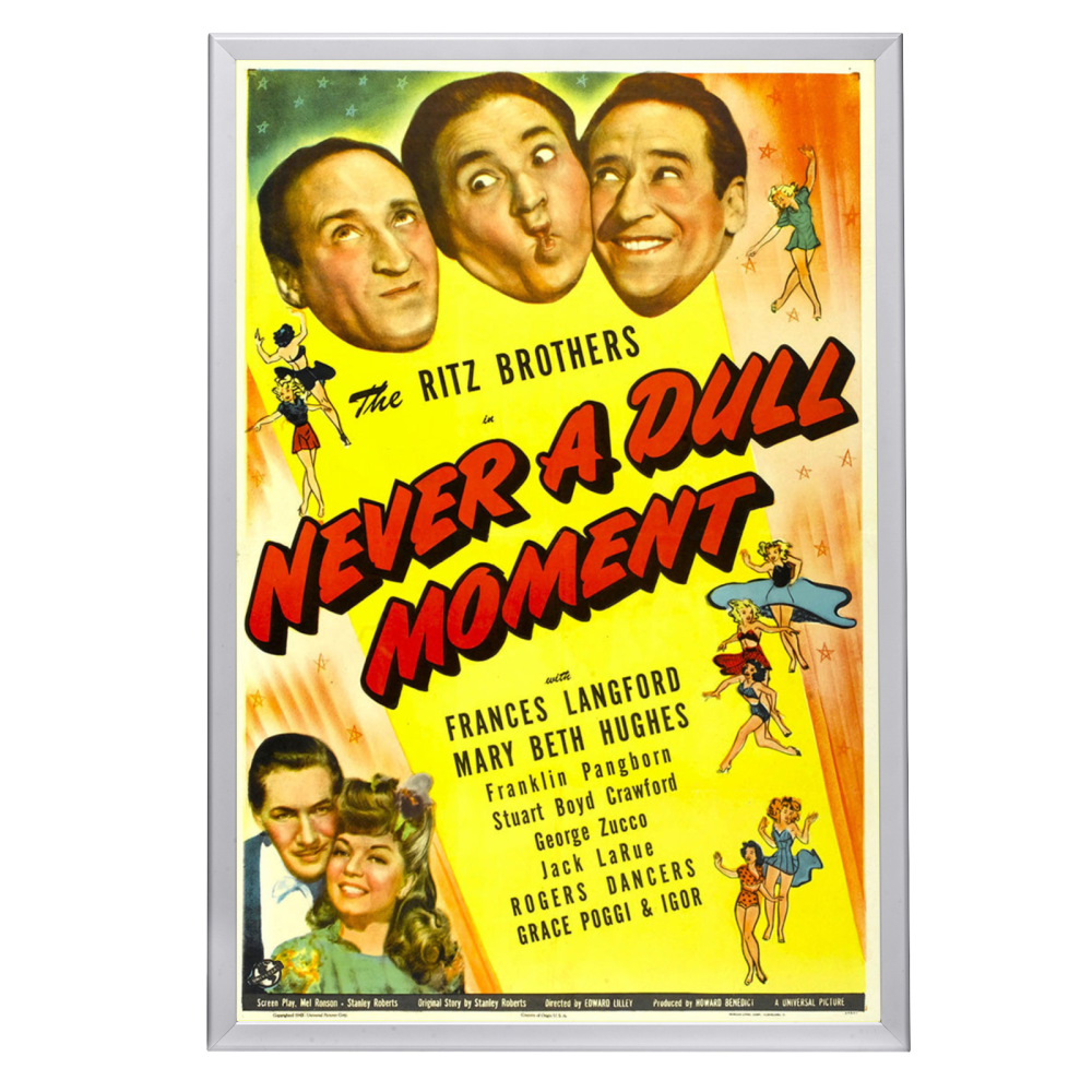 "Never A Dull Moment" (1950) Framed Movie Poster