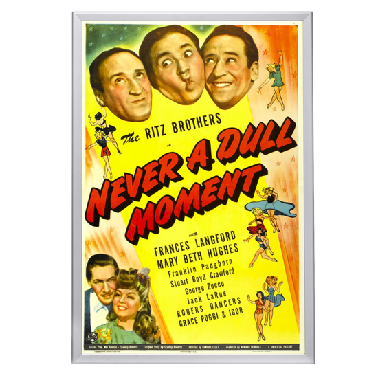 "Never A Dull Moment" (1950) Framed Movie Poster