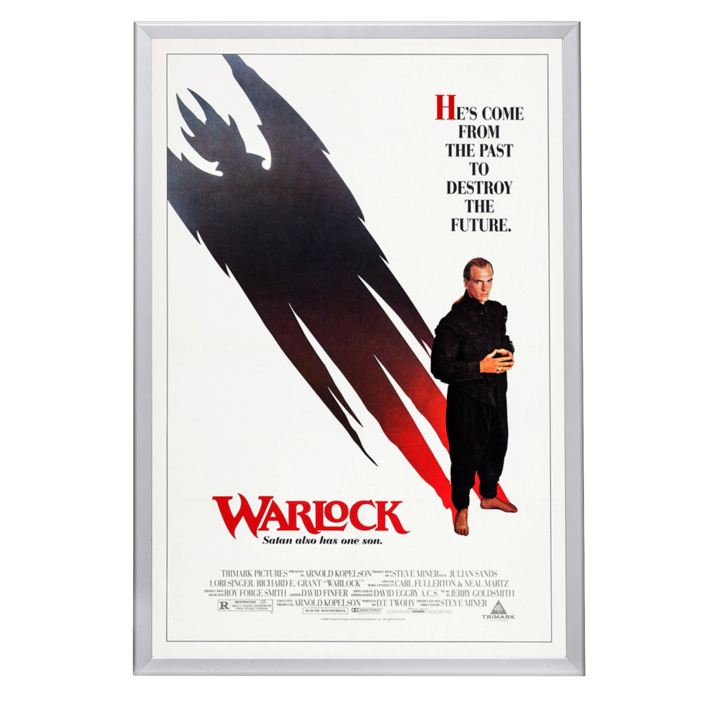 "Warlock" (1989) Framed Movie Poster