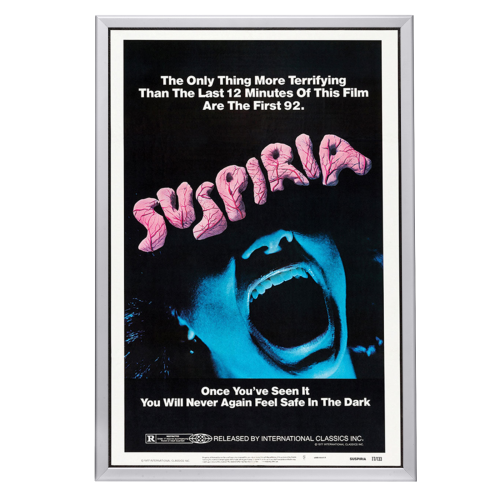 "Suspiria" (1977) Framed Movie Poster