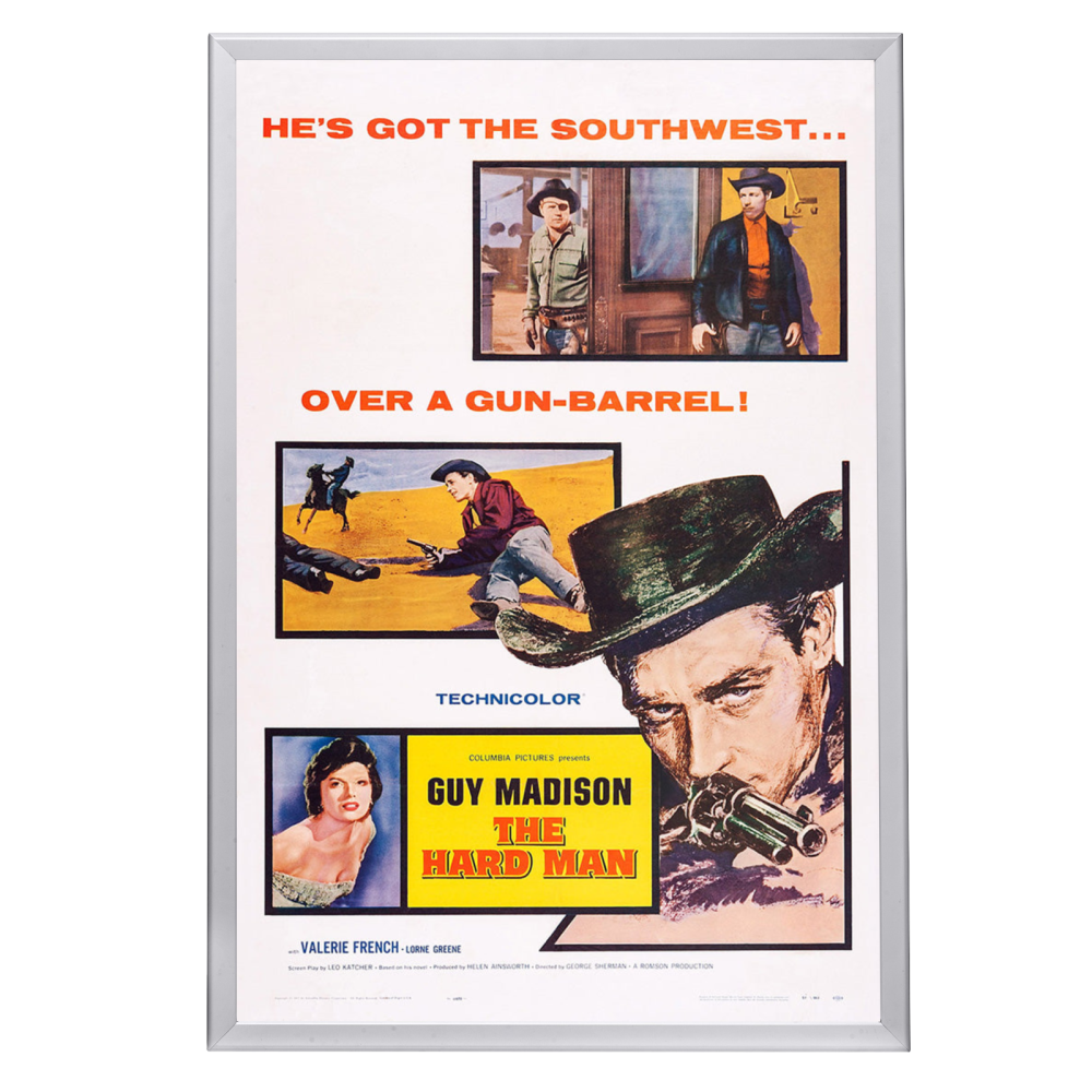 "Hard Man" (1957) Framed Movie Poster