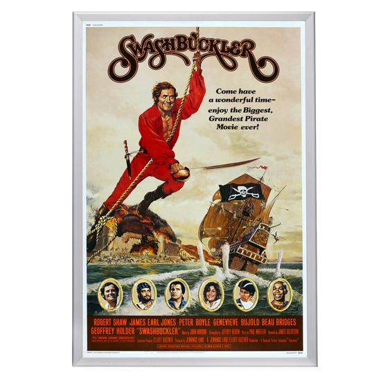 "Swashbuckler" (1976) Framed Movie Poster