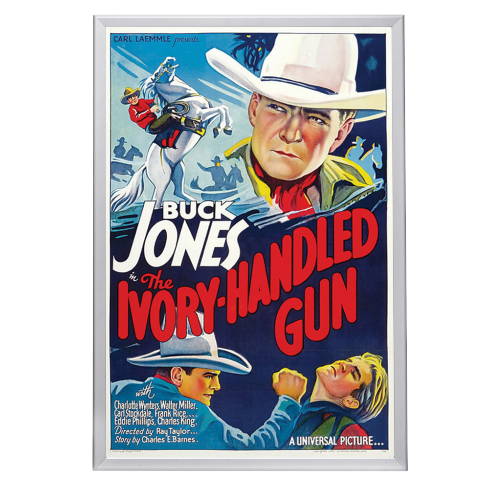 "Ivory-Handled Gun" (1935) Framed Movie Poster