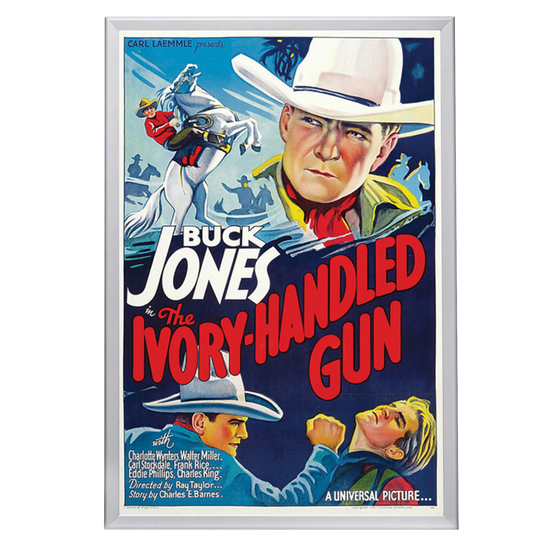 "Ivory-Handled Gun" (1935) Framed Movie Poster