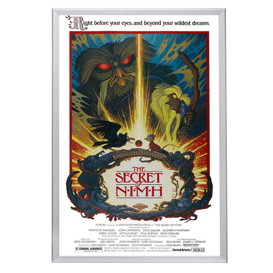 "Secret of NIMH" (1982) Framed Movie Poster