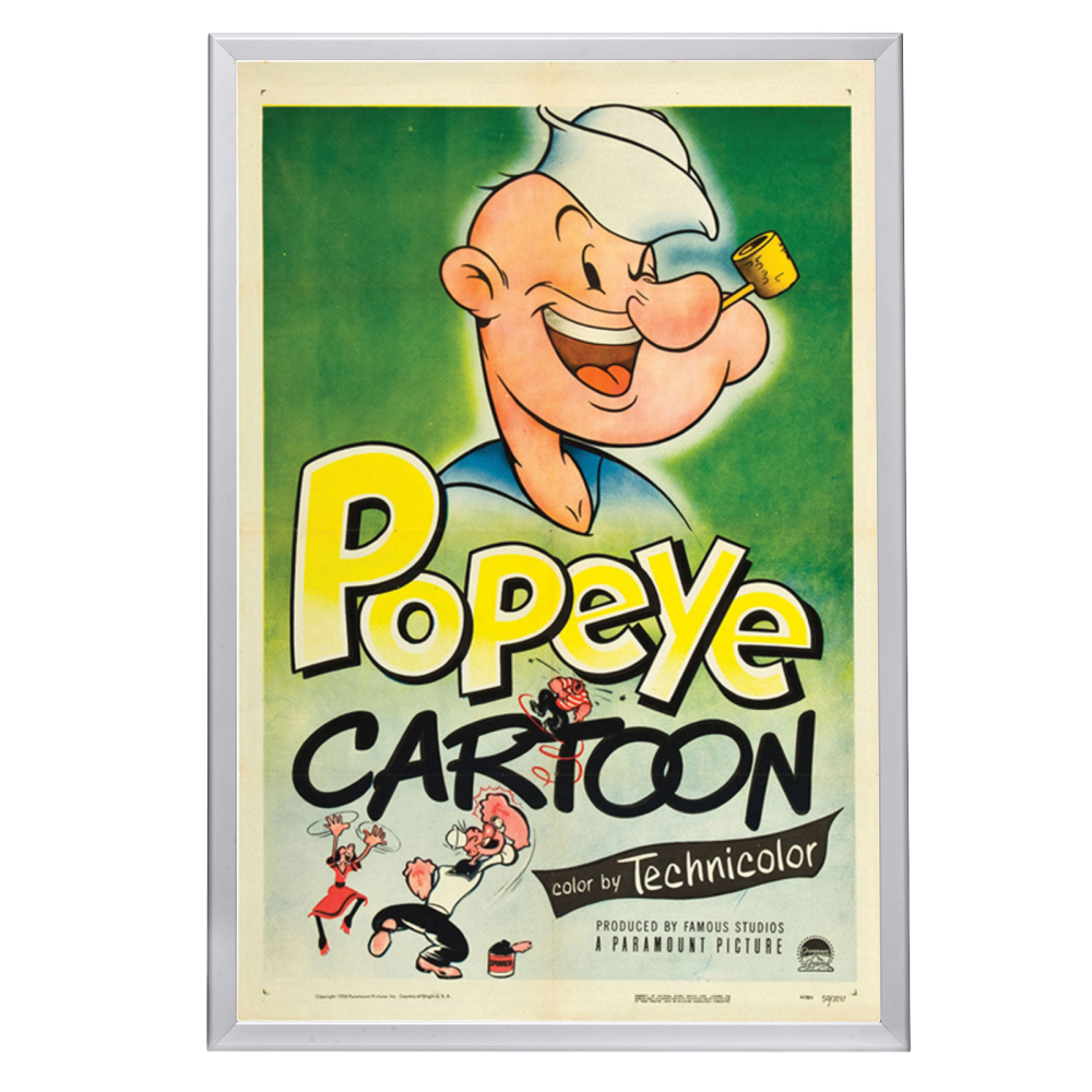 "Popeye" (1933) Framed Movie Poster