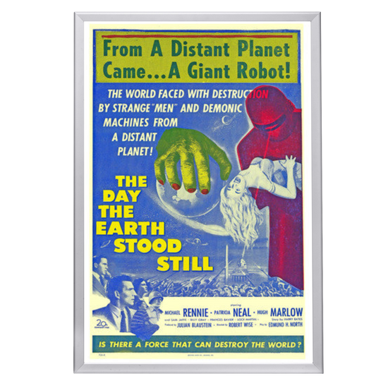 "Day the Earth Stood Still" (1951) Framed Movie Poster