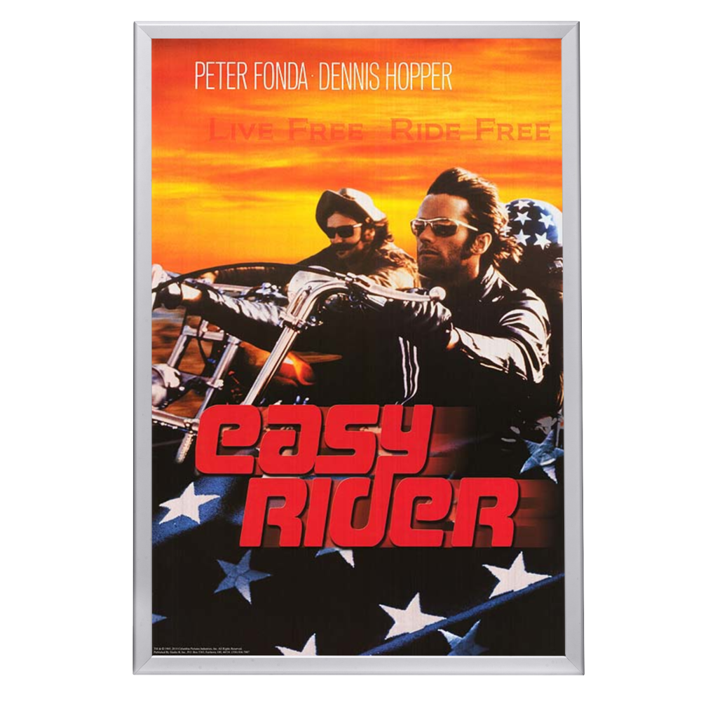 "Easy Rider" (1969) Framed Movie Poster