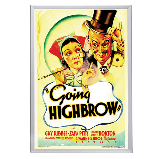 "Going Highbrow" (1935) Framed Movie Poster