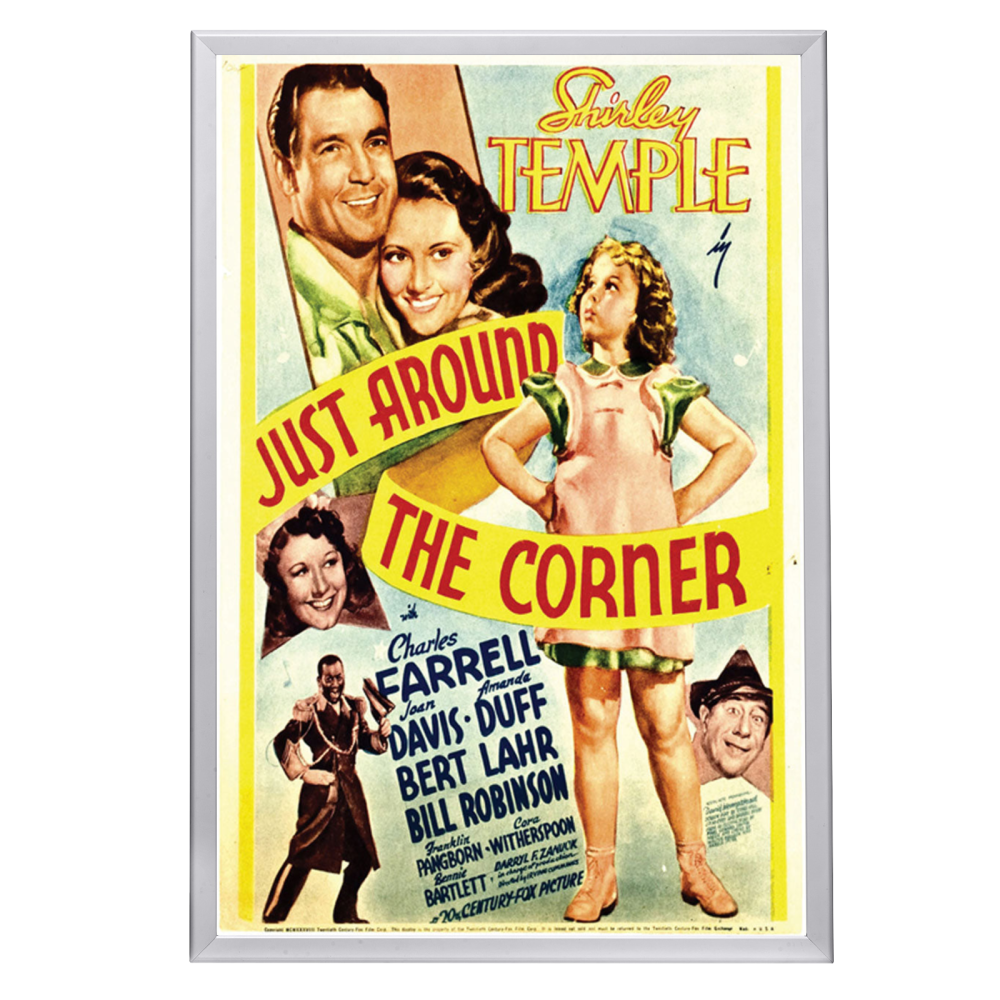 "Just Around The Corner" (1938) Framed Movie Poster