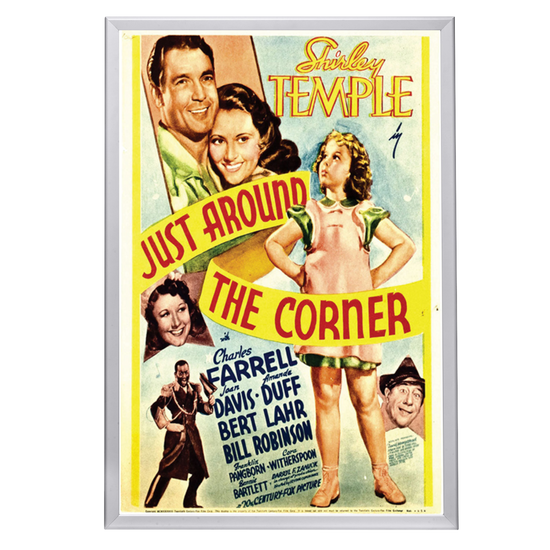 "Just Around The Corner" (1938) Framed Movie Poster