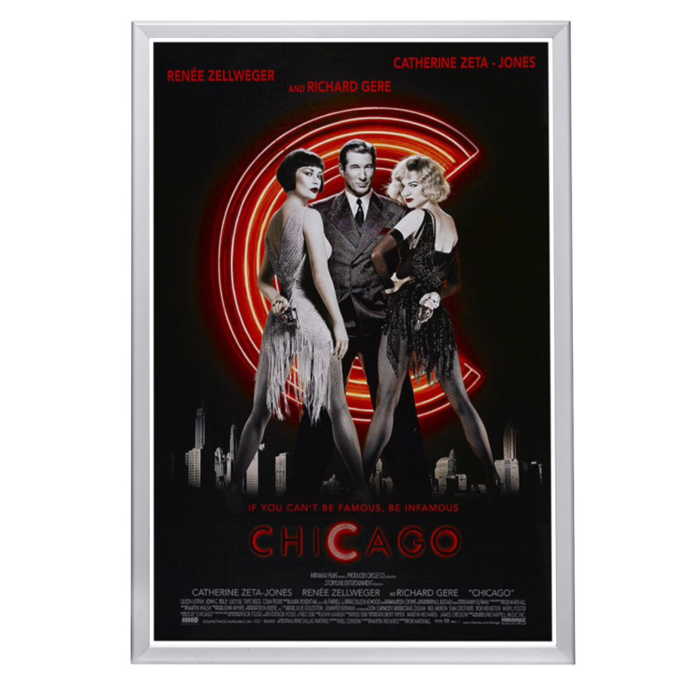 "Chicago" (2002) Framed Movie Poster