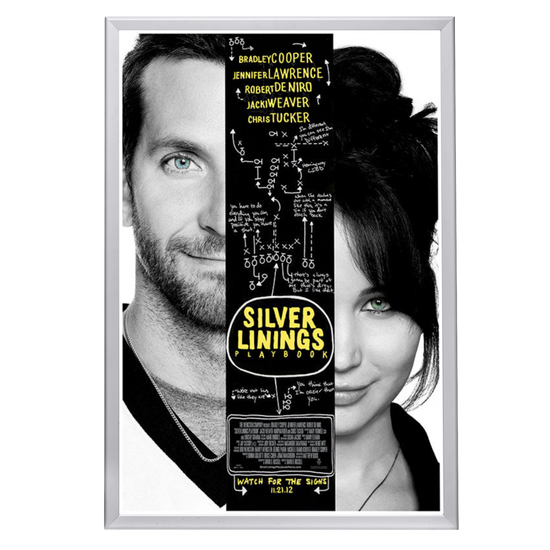 "Silver Linings Playbook" (2012) Framed Movie Poster