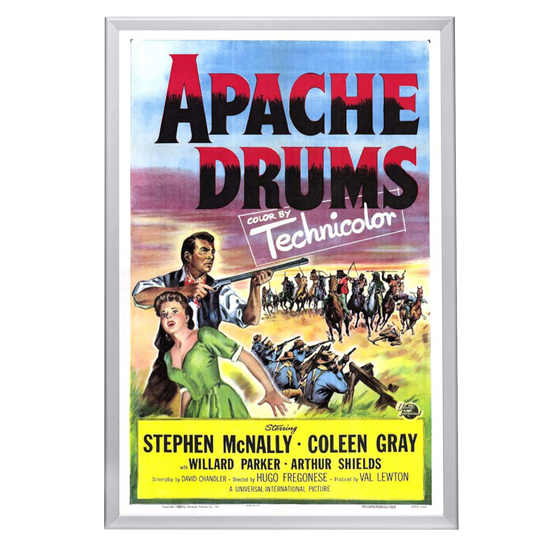 "Apache Drums" (1951) Framed Movie Poster