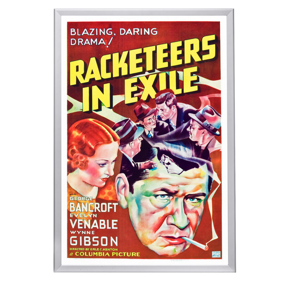 "Racketeers In Exile" (1937) Framed Movie Poster