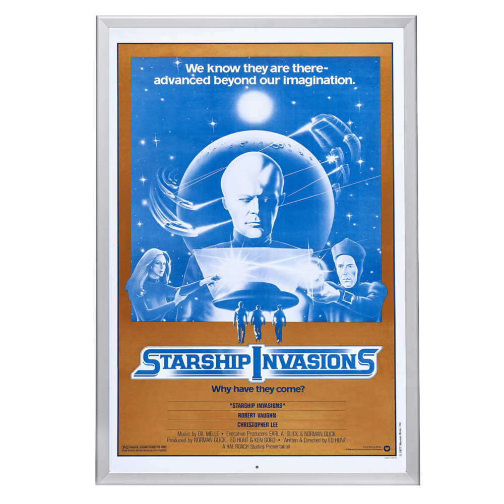 "Starship Invasions" (1977) Framed Movie Poster