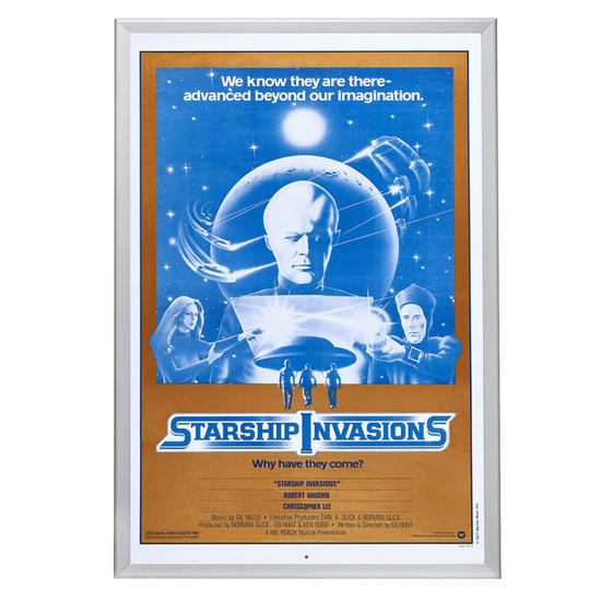 "Starship Invasions" (1977) Framed Movie Poster