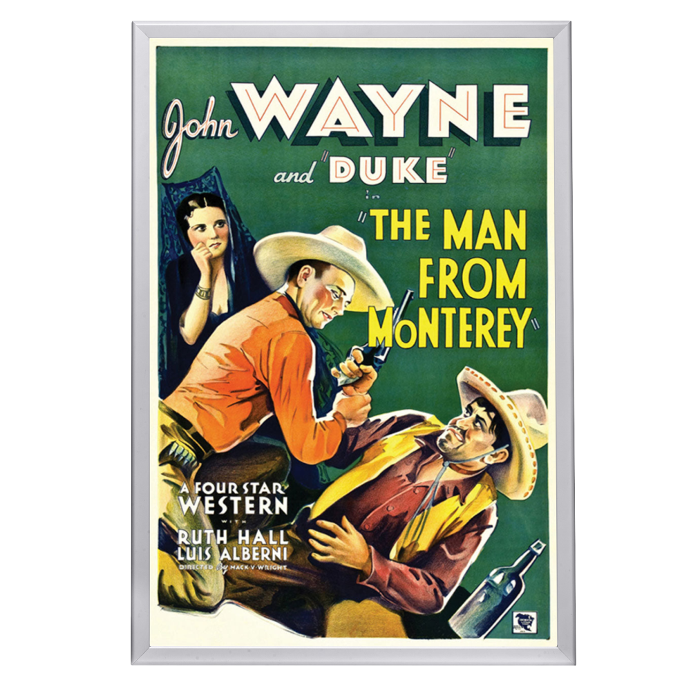 "Man From Monterey" (1933) Framed Movie Poster