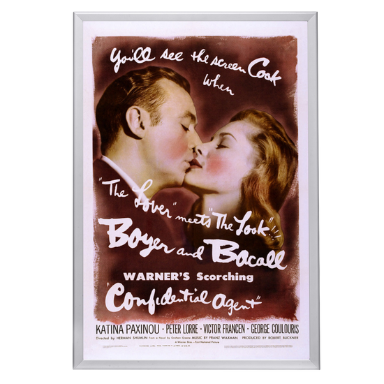 "Confidential Agent" (1945) Framed Movie Poster