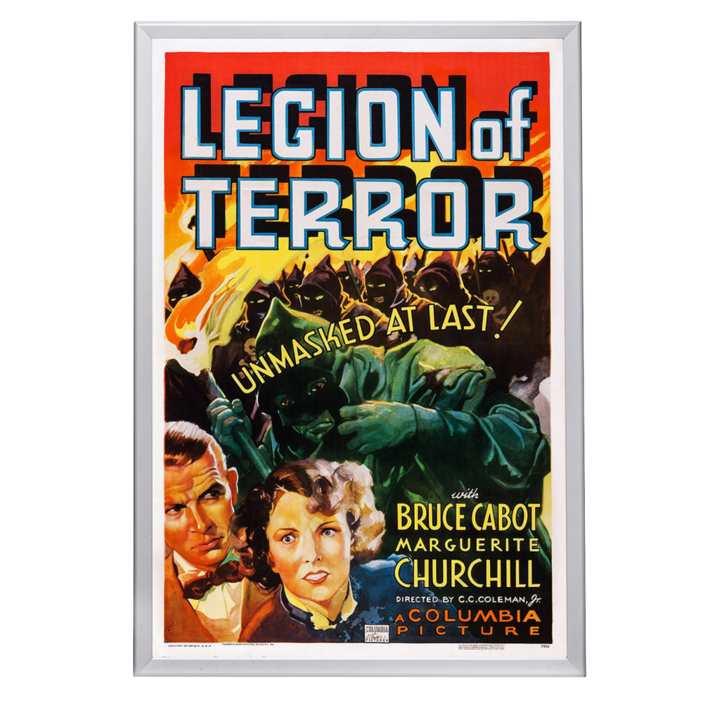 "Legion Of Terror" (1936) Framed Movie Poster