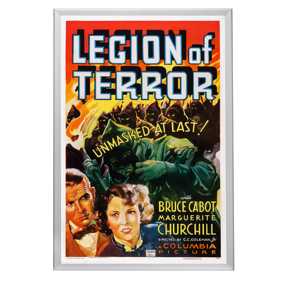 "Legion Of Terror" (1936) Framed Movie Poster