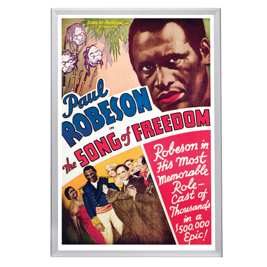 "Song Of Freedom" (1936) Framed Movie Poster