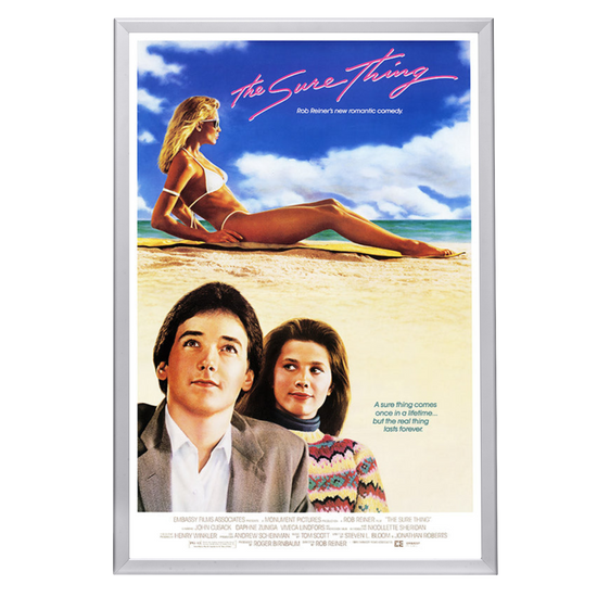 "Sure Thing" (1985) Framed Movie Poster