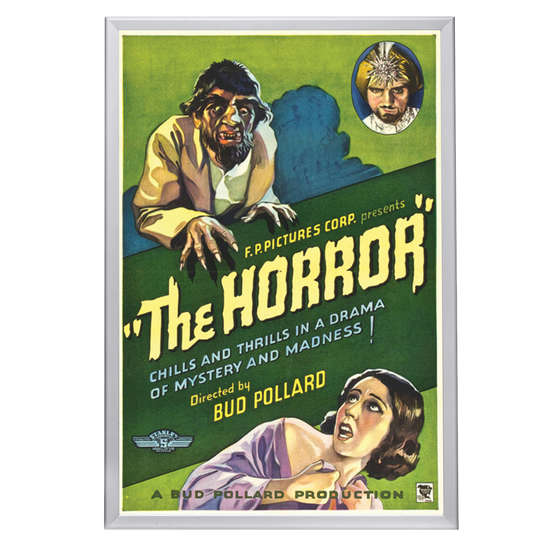 "Horror" (1932) Framed Movie Poster