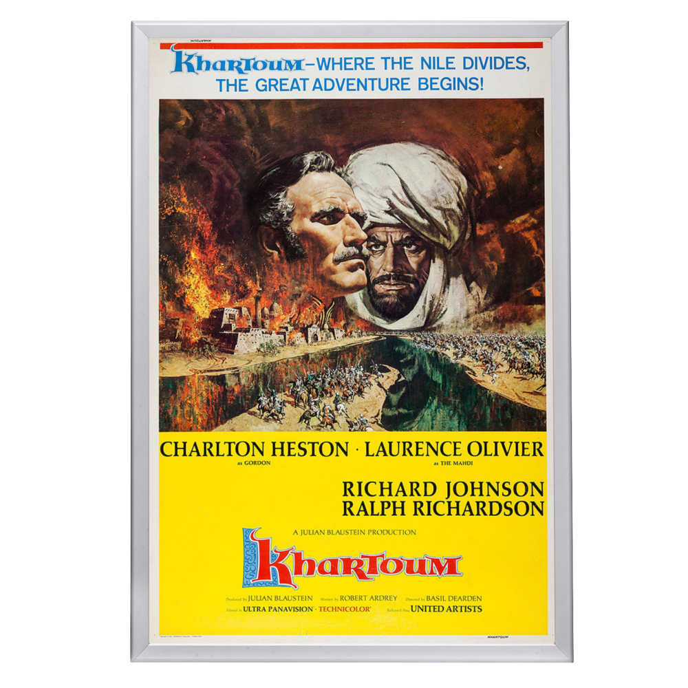 "Khartoum" (1966) Framed Movie Poster