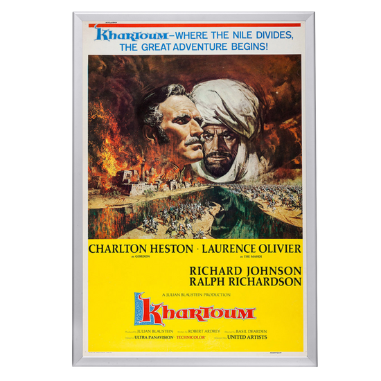 "Khartoum" (1966) Framed Movie Poster