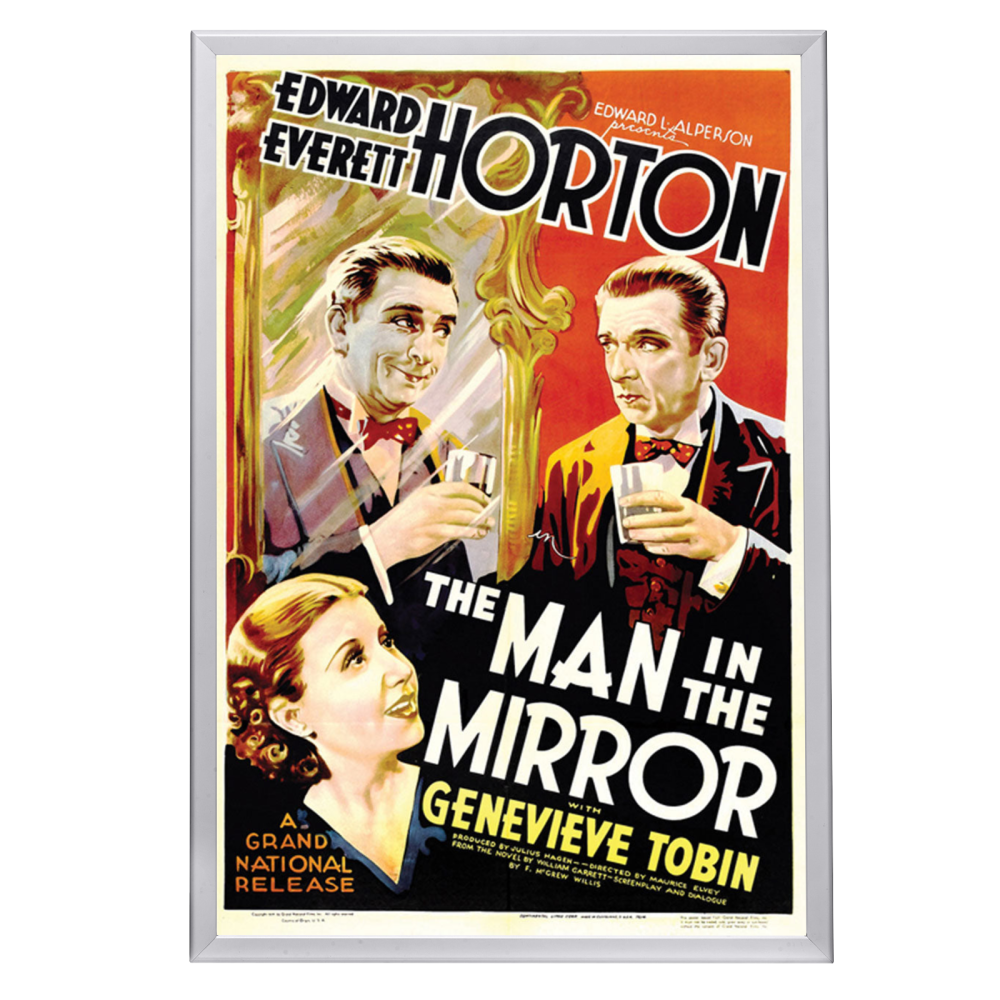 "Man In The Mirror" (1936) Framed Movie Poster