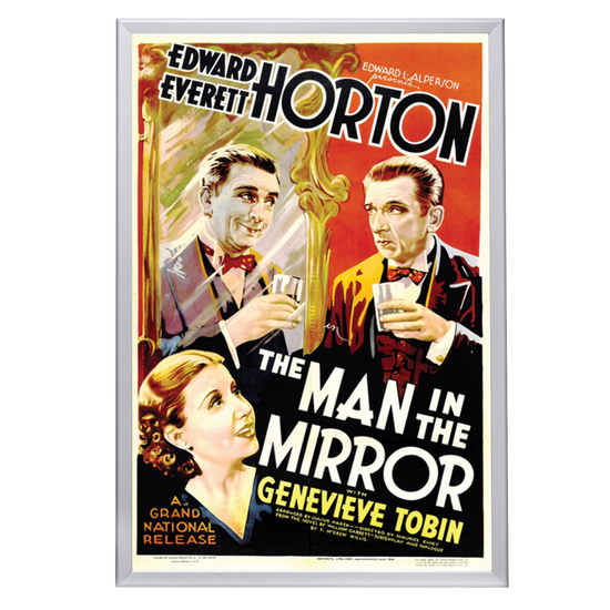 "Man In The Mirror" (1936) Framed Movie Poster