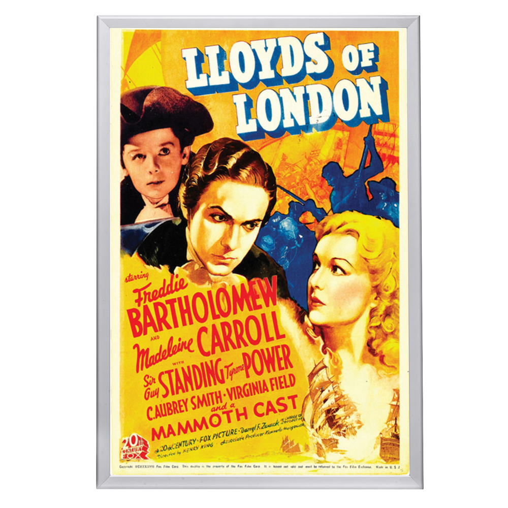 "Lloyds Of London" (1937) Framed Movie Poster